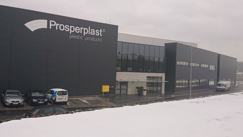 Budowa Centrum Logistycznego firmy PROSPERPLAST 1 Sp. z o.o. w Wilkowicach - 