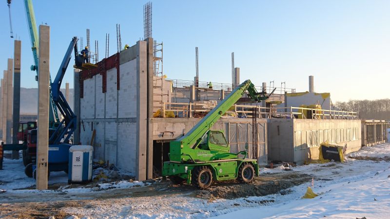 Budowa hali operacyjnej wraz z częścią administracyjno-socjalną dla Zakładu PROSPERPLAST Sp. z o.o. SKA w Buczkowicach - 