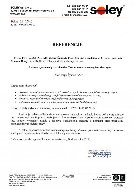Referencje - 